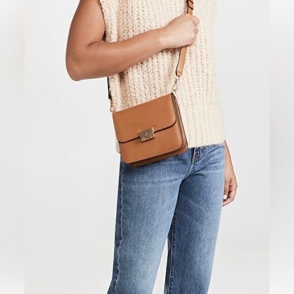 Frame Le Signature Mini Bag. Leather; Cowhide Gold tone Hardware NWOT - Picture 2 of 5